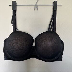 Ambrielle Black Multiway Strapless Bra
